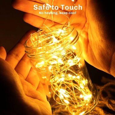 Світлодіодні казкові вогні, 3м 30LEDs дротяні мікро казкові вогні, прикраса на Хелловін казкові вогні на батарейках AA для вечірки