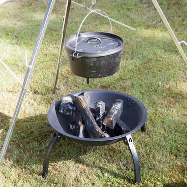 Гриль вугільний Bo-Camp Firebowl Harrow Black (8108500)