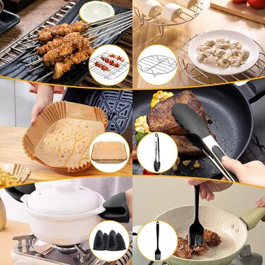 Аксесуари для фритюрниці, аксесуари для фритюрниці XXLлише для фритюрниці COSORI 5.5 л, без бісфенолу А (1ук)