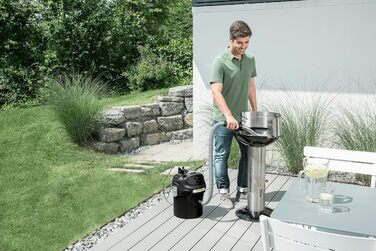 Пилосос для прибирання золи та сухого сміття Krcher AD 2 ідеально підходить для чищення камінів та пелетних печей (з фільтром для