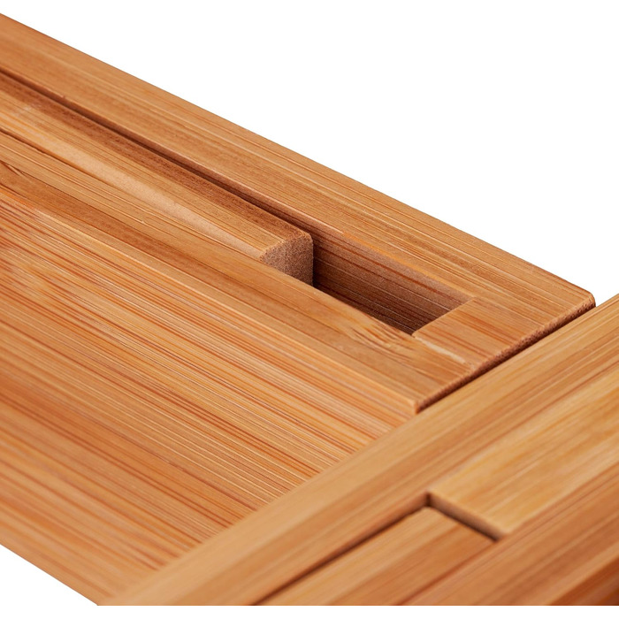 Бамбукова підставка для квітів Relaxdays, індивідуально регульована, для квіткових горщиків до 32 см, підставка для рослин, висота 35,5 см, натуральна, , світло-коричнева