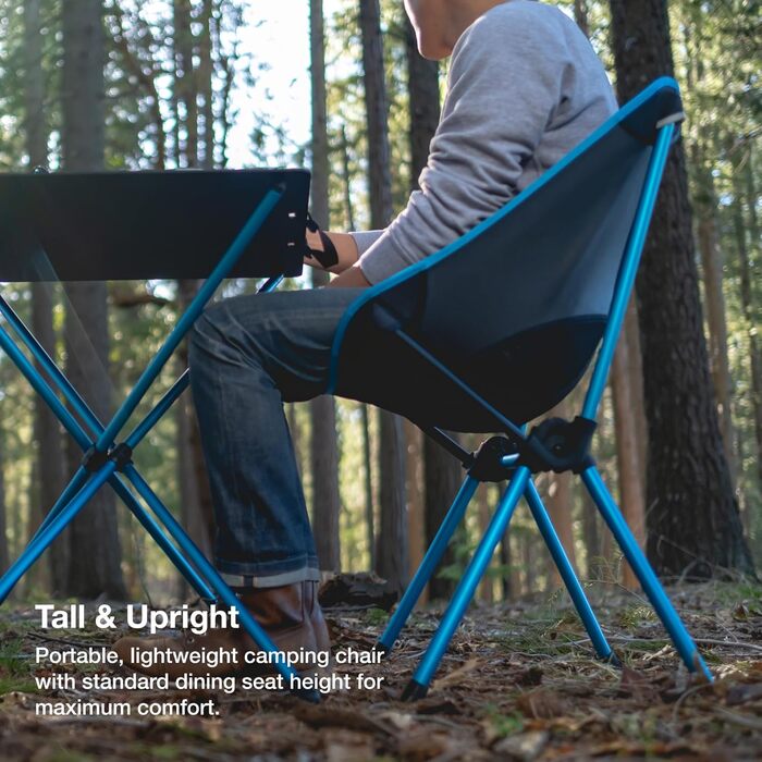 Крісло для кафе Helinox Портативне крісло для кафе для кемпінгу та пікніків (койотовий коричневий)