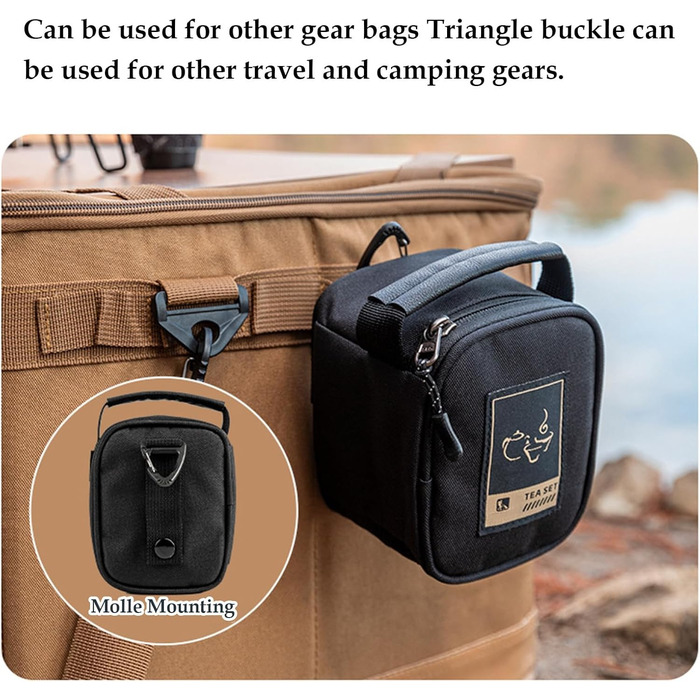 Набір для чаювання в дорозі, похідний набір для чаю, китайський чайний сервіз з нержавіючої сталі Аксесуари для подачі чаю, похідна плитка, 4 чашки, термостійкий