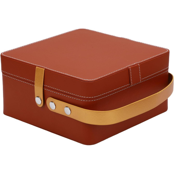 Гонфу-Чайний Сервіс, Портативний Керамічний Чайник з Елегантним Коричневим Шкіряним Футляром, Традиційний Темно-Зелений Дизайн для Дому, Офісу, Подорожей та як Подарунок