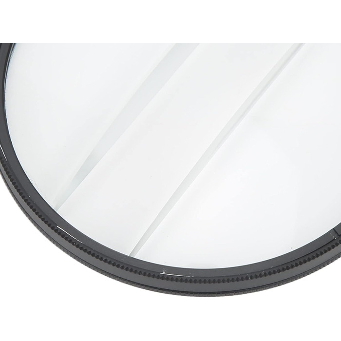 Подвійний скляний роздільний діоптрійний фільтр, 77-мм розділений діоптрійний призматичний фільтр камери Подвійний скляний розділений діоптрійний фільтр для обєктива Розмиття центрального фільтра масштабування, для дзеркальних фотоапаратів на відкритому п