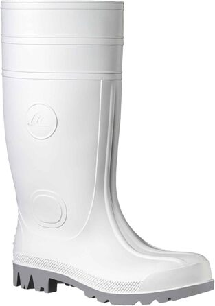 Гумові чоботи WHITEMASTER S4 зі сталевим носком, розмір 45 EU, білі