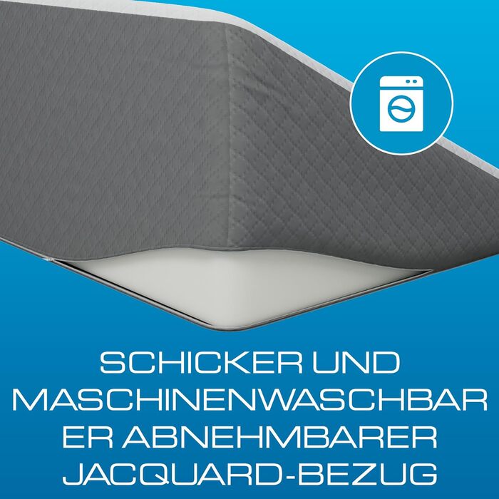 Подушка-клин з верхом з піни з ефектом пам&39яті Стильний жакардовий чохол Клиноподібна подушка для сну та подушка від кислотного рефлюксу, печії та ГЕРХ - Подушка від хропіння Стандартна ширина 7,5&39 Висота