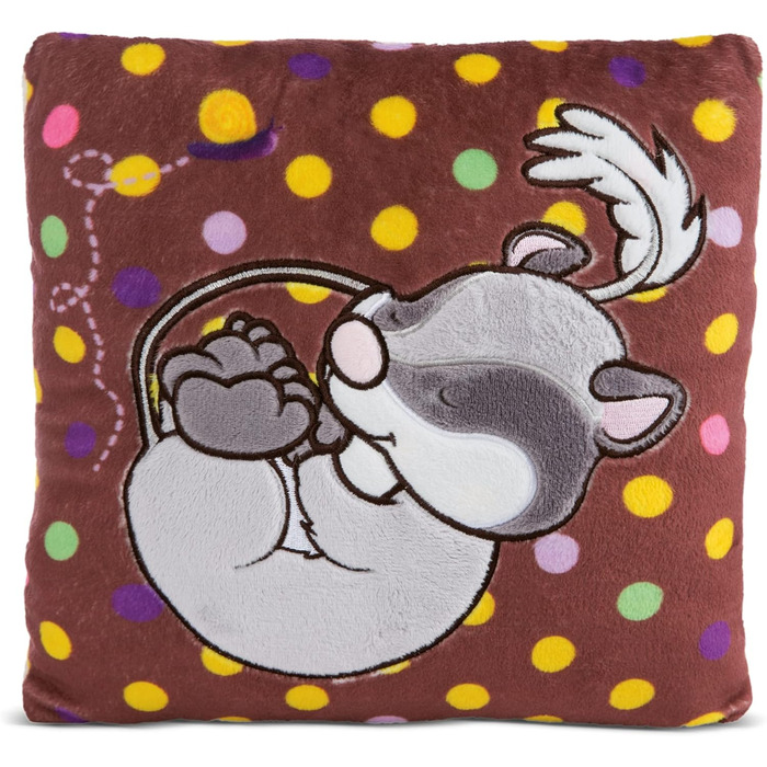 М'яка подушка сонька - Екологічно чиста м'яка подушка для дівчаток, хлопчиків та немовлят - Пухнаста м'яка подушка, 25 x 25 см - 4