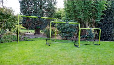 Високоякісна сталева конструкція - Легке складання - Підходить для дітей - Футбольні ворота для вулиці - Футбольні ворота для саду - Стійкі до іржі 240 x 160 см