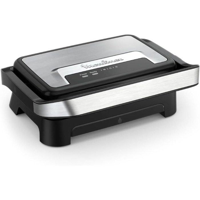 Гриль-паніні Moulinex Home Compact (GI270D10) з антипригарним покриттям, компактний та легкий у догляді