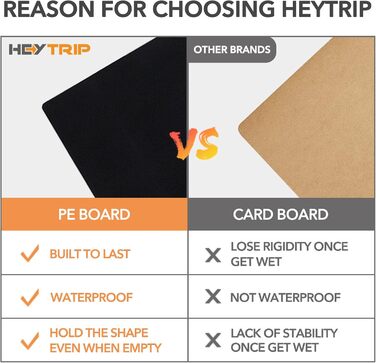 Органайзер для багажника з вбудованою герметичною сумкою-холодильником, 2 стяжними ременями, 4 знімними перегородками, складною кришкою, виготовлений з PE-пластини товщиною 2 мм, сірий