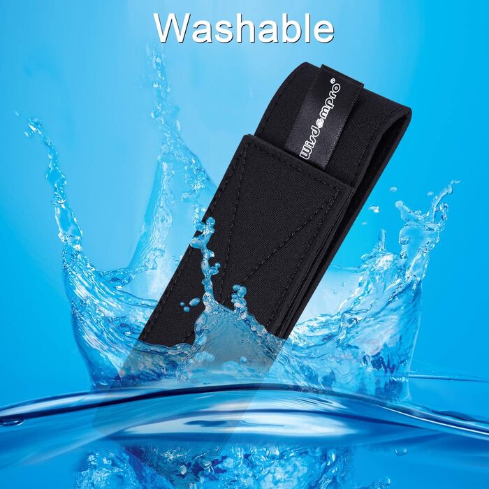 Еластичні стрічки wisdompro, 1 пара, 5 см x 33 см, застібка-липучка для стягування штанин та рукавів, ремінці-липучки для ходьби по воді, риболовлі, велоспорту, 5 см x 38 см