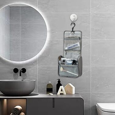 Портативна косметичка, органайзер, косметичка, дорожня косметичка, водонепроникна, косметичка, сумка для зберігання косметики, орг