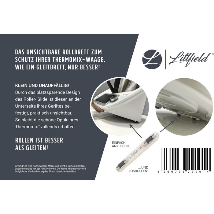 Альтернатива розсувній дошці Thermomix для TM6 і TM5 - Аксесуари Thermomix для захисту вашого Thermomix Scale White
