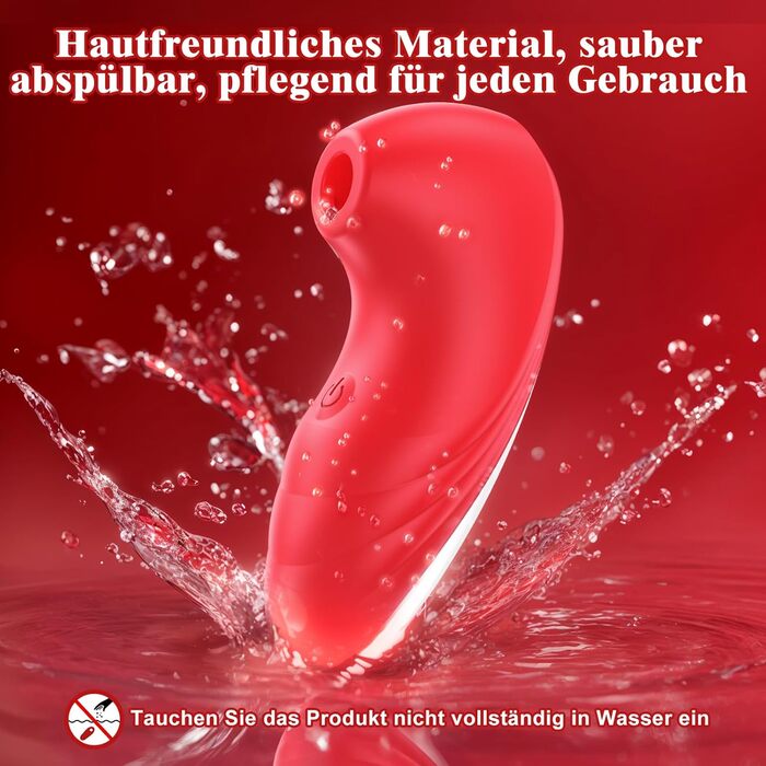 Вібрація для жінок, секс-іграшки для жінок та пар, силіконові вібратори для клітора з 7 видами багаточастотних режимів вібрації, тихий та потужний вібратор GC-Punk Claret