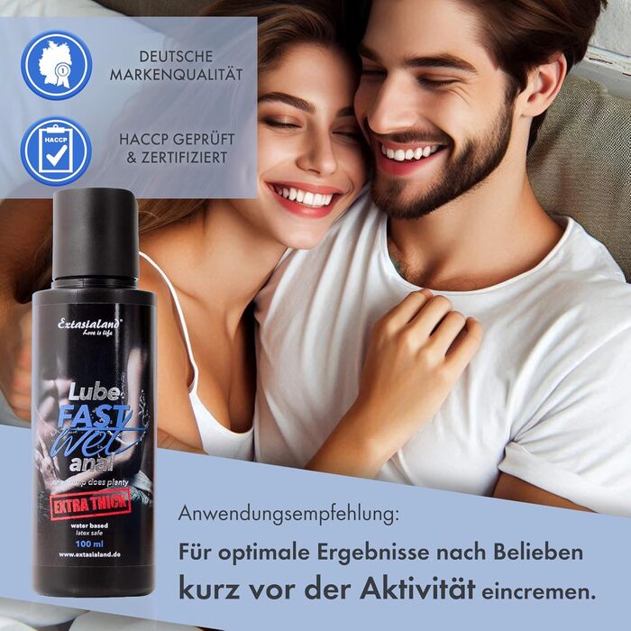 Лубрикант Fastwet Anal Extra Thick, водна основа, 100 мл