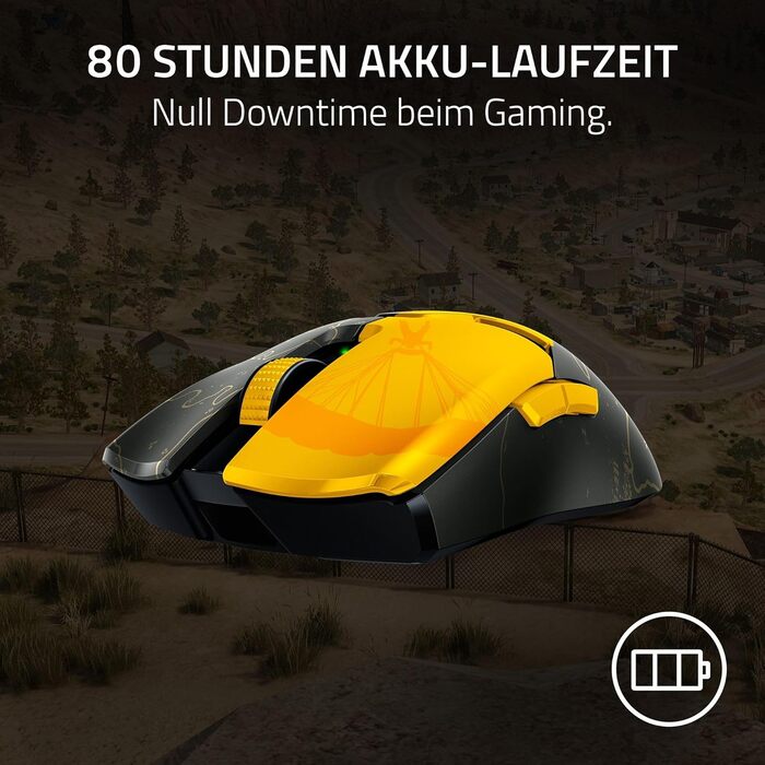 Ультралегка бездротова ігрова миша для кіберспорту вагою 58 г (оптичний сенсор з 30K DPI, технологія бездротової гіпершвидкості, о