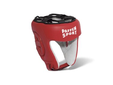 Шолом для змагань та спарингу Paffen Sport Contest з позначкою DBV червоний XL