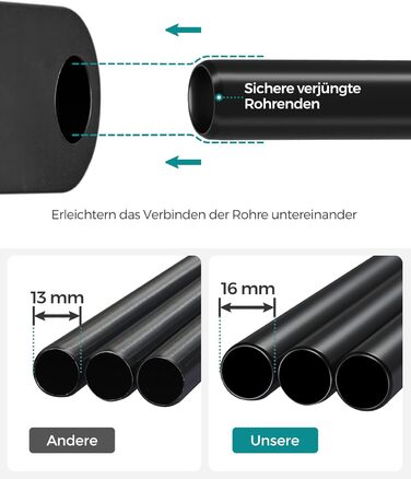 Портативна шафа для зберігання SONGMICS з підвісною штангою, складна, гардероб, спальня, кабінет, 140 x 43 x 174 см, сірий RYG02GY