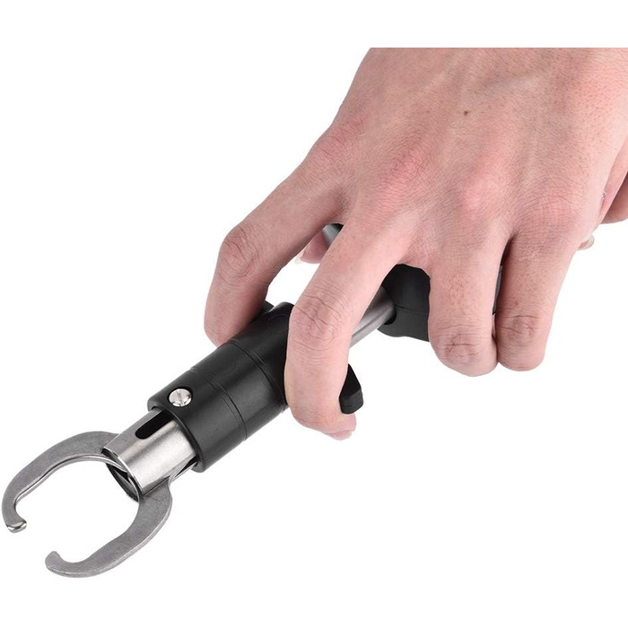 Тримач для риби Haofy, цифровий тримач для риби 3 в 1, 25 кг/55 фунтів, захоплювач для риби з рулеткою 1 м