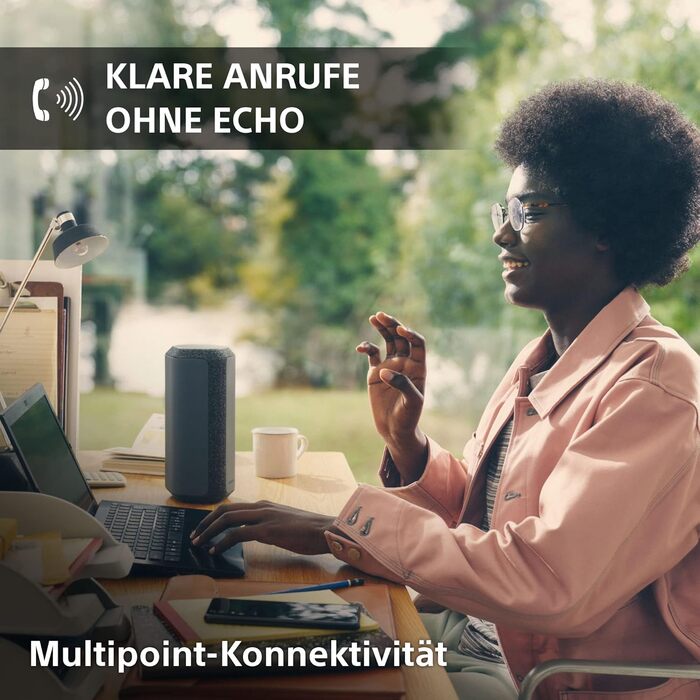 Портативна бездротова Bluetooth колонка з широким звучанням - водонепроникна, ударостійка, 24-годинна робота від акумулятора та шв