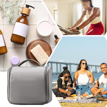 Портативна косметичка, органайзер, косметичка, дорожня косметичка, водонепроникна, косметичка, сумка для зберігання косметики, орг