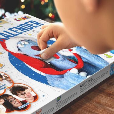 Адвент-календар CRAZE Woozle Goozle 24683, з фігурками та аксесуарами