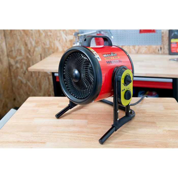 Теплова гармата Mecafer MH3000VT, 3000 Вт, Turbo, до 40 м