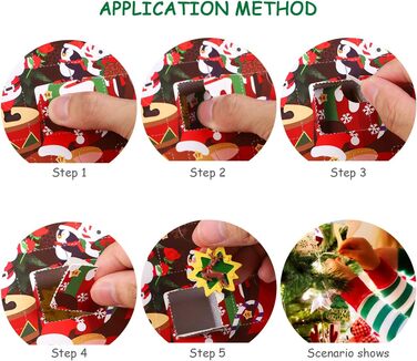 Набір підвісних прикрас Toyvian, 24 шт., для адвент-календаря