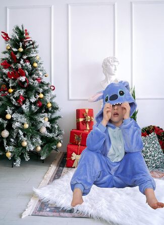 Кігурумі Стіч, фліс, на ґудзиках 10–12 років