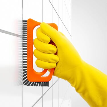 Щітка для швів FUGINATOR - Щітка для чищення швів у ванних кімнатах, туалетах, кухнях тощо - Чищення настінної та підлогової плитк