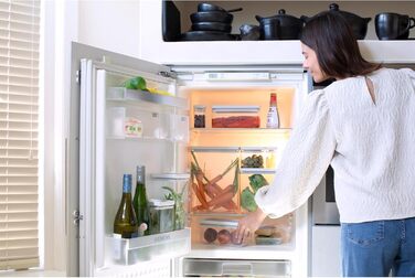 Штабелювані контейнери, набір з 2 шт. 1,5 л та 3,5 л Герметичні контейнери для зберігання із силіконовою кришкою для кухні Для сухих та вологих продуктів, цукру, борошна Світло-сірий