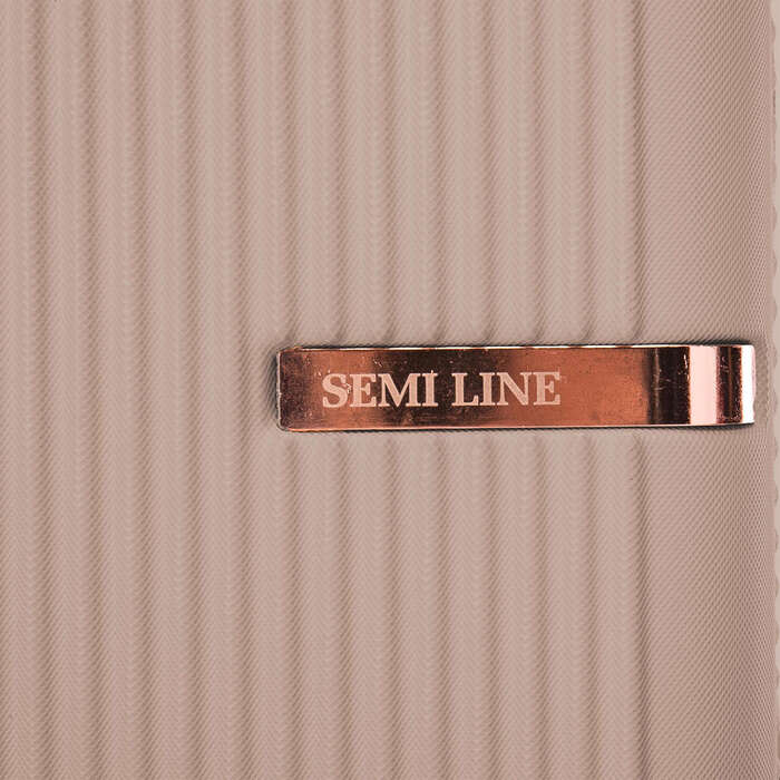 Валіза Semi Line 24' (M) Champagne (T5666-4)