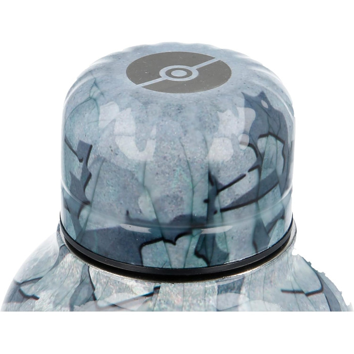 Термопляшка з нержавіючої сталі POKEMON DISTORTION для молоді, 515 мл, сіра