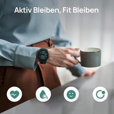 Розумний годинник Mibro Lite3 Pro GPS для чоловіків та жінок, круглий 45 мм, 15 днів роботи від батареї, фітнес-трекер з GPS, сном, SpO2, серцевим ритмом, Bluetooth-дзвінками, 150 спортивних режимів, водонепроникність 5 атм (темно-зелений) чорний/зелений