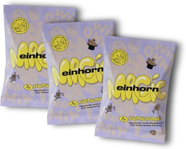 Презервативи Einhorn Ultra Thin Magic, 21 шт