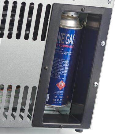 Безшумний, електричний абсорбційний холодильник з місцем для газового картриджа, 40 літрів, 12 В та 230 В для автомобіля, вантажівки та розетки, 9105203764 CombiCool RC 1205 GC -