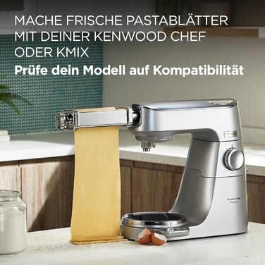 Ролик для лазаньї Kenwood KAX980ME, аксесуар для кухонного комбайна, срібло