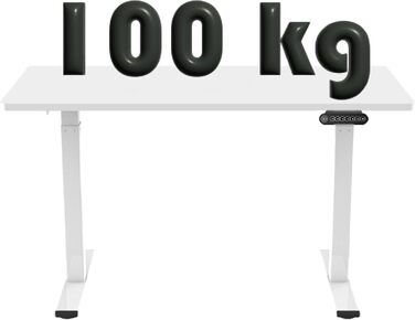 Стіл Better Home FlexiDesk DM1 з регульованою висотою Каркас столу з двома двигунами Функція пам&39яті Вантажопідйомність 100 кг 4 програмовані рівні