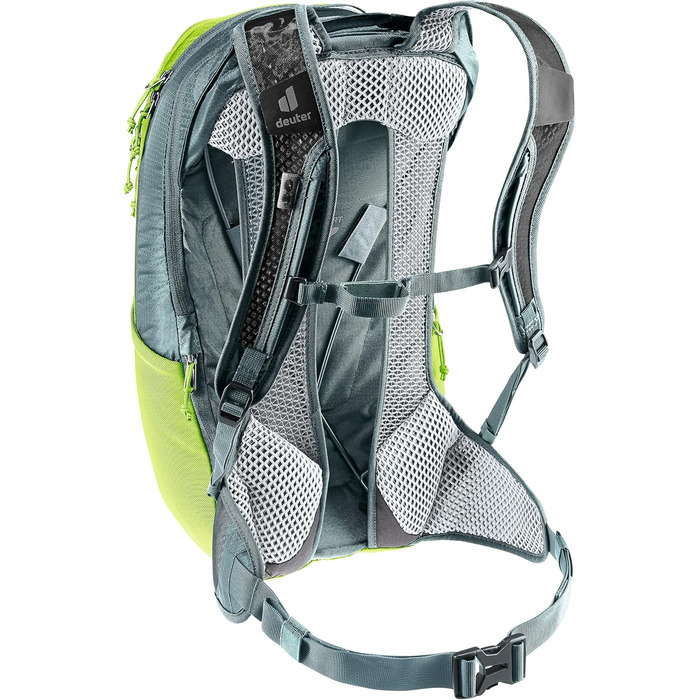 Велосипедний рюкзак Deuter Race Air 14+3, mineral-grove, 17 л, з системою Aircomfort