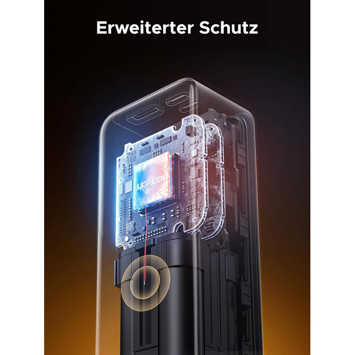 Зовнішній акумулятор UGREEN Nexode 20000 мАг, швидка зарядка 165 Вт, висувний кабель 65 см, сумісний з iPhone серії 17/16/15, Galaxy S25 Ultra, MacBook, ноутбуком Dell та іншими