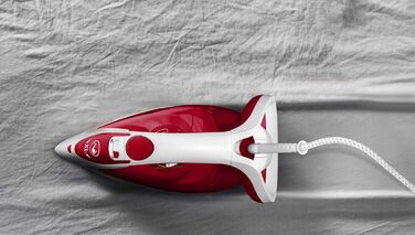 Праска 2500 Вт безперервна подача пари 45 г/хв. з функцією подачі пари об'єм резервуара для води 270 мл білий/червоний, 5717 Easyg