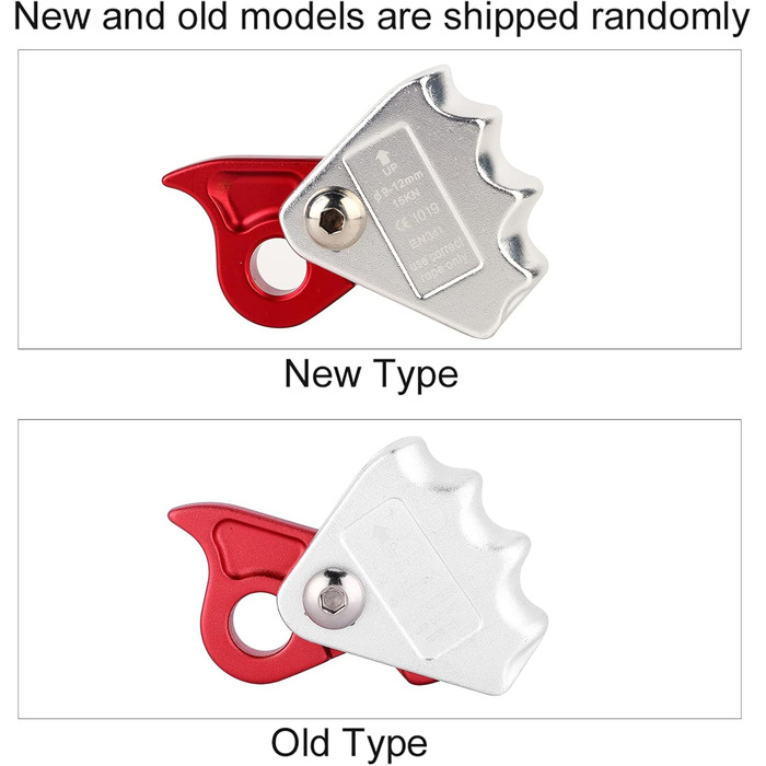Захоплювач для скелелазіння Keenso, самоблокувальний пристрій для мотузки безпеки 15N для зовнішнього використання, захист від падіння, гальмо для мотузки для скелелазіння діаметром 9-12 мм