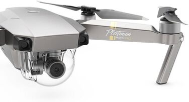 Квадрокоптер DJI Mavic Pro з камерою, платиновий