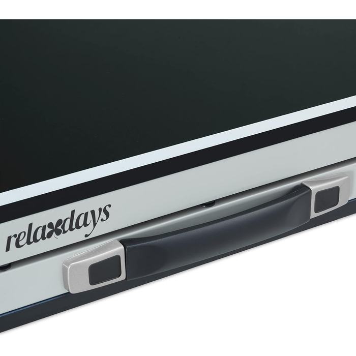 Тенісний стіл Relaxdays, складний тенісний стіл із сіткою, 2 ракетки, 3 м&39ячі, ВxШxГ 70 x 70 x 150 см, чорний