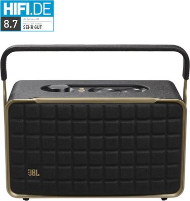 Портативна колонка для розумного будинку JBL Authentics 300 - Bluetooth-бокс з ретро-дизайном 70-х років - з Google Assistant, Ale