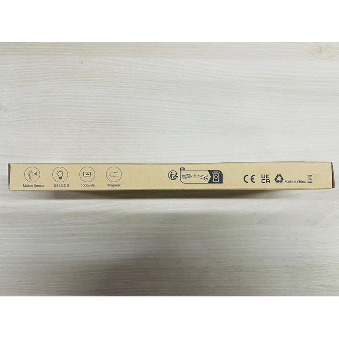 Освітлення шафи Освітлення під шафою Кухонний світлодіод з детектором руху в приміщенні 3 колірні режими з регулюванням яскравості