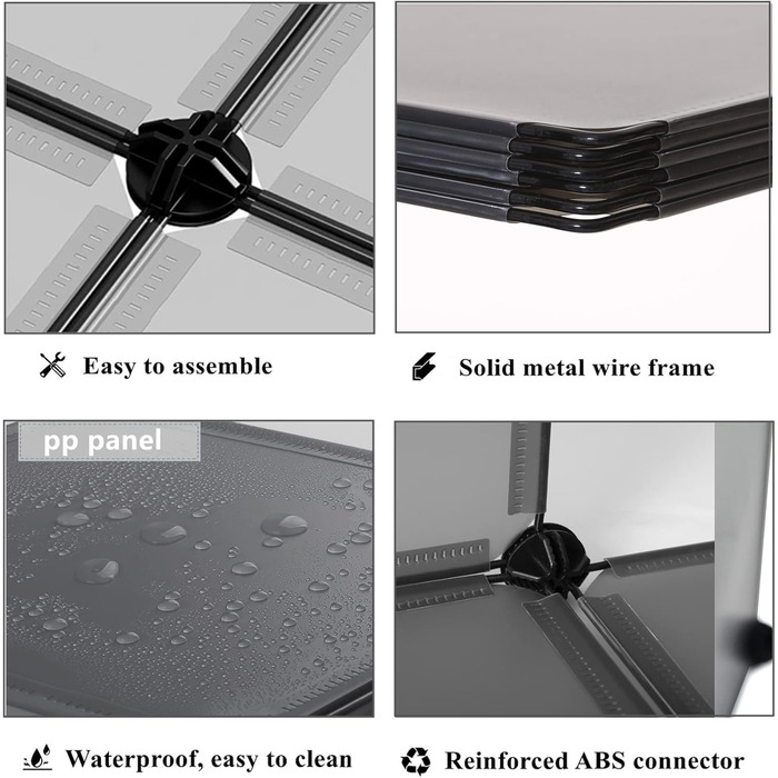 Органайзер для зберігання речей AWTATOS у формі куба, 16-кубовий модульний книжковий полиця для зберігання, полиця для шафи з пластику своїми руками, штабелювана полиця для зберігання речей, ідеальне рішення для зберігання речей для дому, офісу, спальні, 