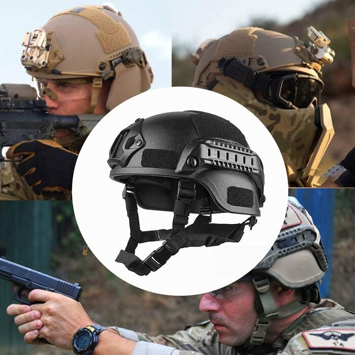 Шолом Fast Padded 22.05-23.62 дюйма одного розміру, страйкбольний шолом, універсальний пейнтбольний шолом, регульована бічна планка, кріплення для NVG, захисний шолом для полювання, зелений страйкбольний шолом, бамп-шолом для пейнтболу