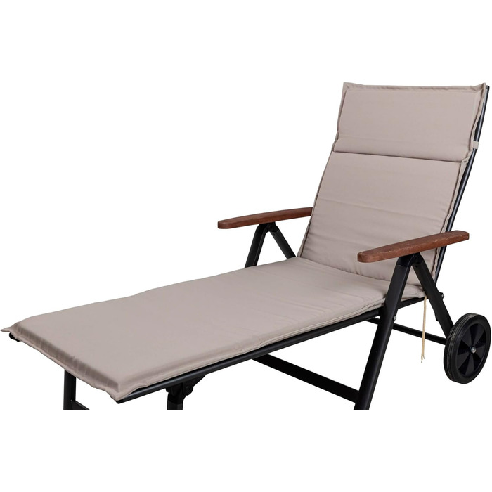 Шезлонг на колесах Sun Garden Esdo 50234-620 taupe190x62x4 см